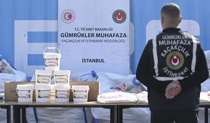 Gümrük Muhafazadan Dev Uyuşturucu Operasyonu