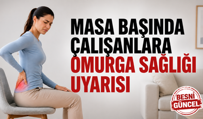 Ofis çalışanlarında omurga sorunları artıyor
