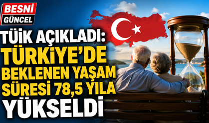 TÜİK Açıkladı: Türkiye'de Beklenen Yaşam Süresi 78,5 Yıla Yükseldi