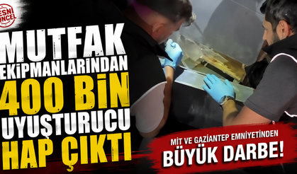 Yurt Dışına Gönderilecek 400 Bin Hap Yakalandı