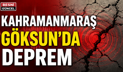 Kahramanmaraş Göksun'da Deprem Oldu