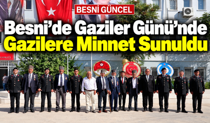 Besni’de Gaziler Günü Töreni Düzenlendi - VİDEOLU HABER