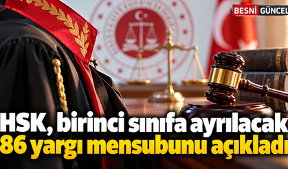 HSK kararında 86 hâkim ve savcının adı yer aldı