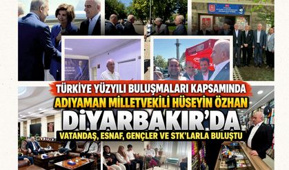 Özhan’dan Diyarbakır’da Yoğun Saha Mesaisi: “Durmadan, Yorulmadan Sahadayız”