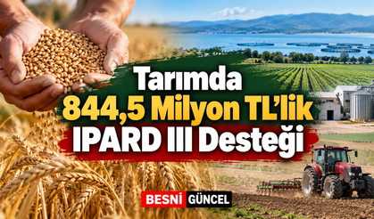 IPARD III Kapsamında 844,5 Milyon TL Ödeme Yapıldı