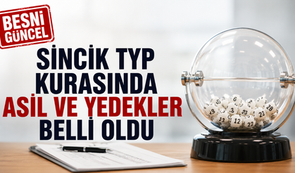 Sincik’te TYP İçin Kura Heyecanı Sona Erdi