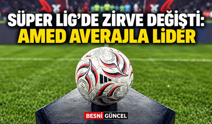 Süper Lig'de 6. hafta sonrası puan durumu belli oldu