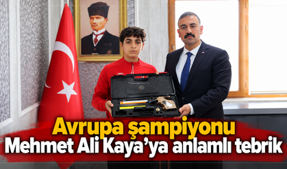 Mehmet Ali Kaya’dan Adıyaman’a Avrupa şampiyonluğu
