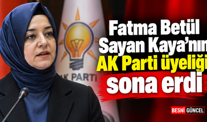 AK Parti’den Fatma Betül Sayan Kaya hakkında ihraç kararı