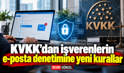 İşverenlerin kurumsal e-posta denetimine KVKK çerçevesi