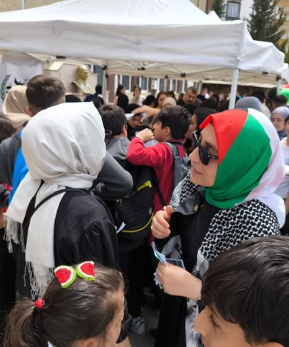Siirt'te Gazze yararına kermes açıldı
