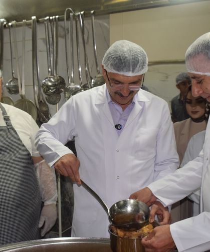 AK Parti Batman Milletvekili Nasıroğlu, aşevini ziyaret etti