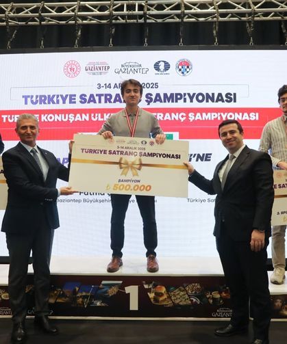2025 Türkiye Satranç Şampiyonu Işık Can Oldu