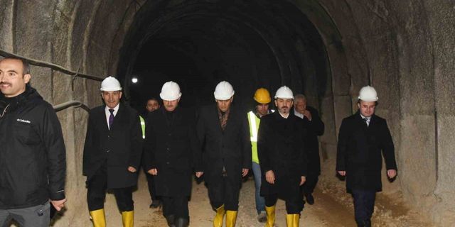 Çat Barajı Sulama Tüneli’nde sona gelindi