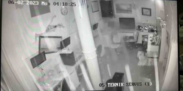 Depremin yeni görüntüleri ortaya çıktı