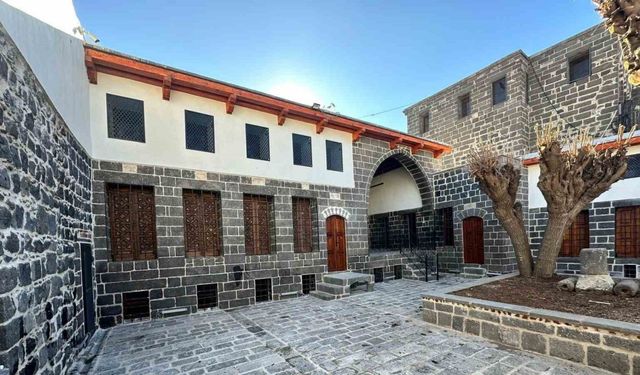 Diyarbakır’da Cemil Paşa Konağı müştemilatı restore edildi