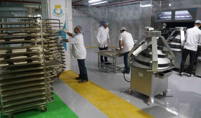 Haliliye’de ekmek üretim tesisi kuruldu