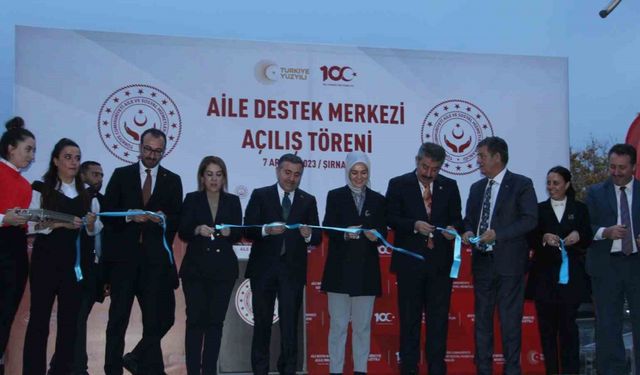 Bakan Göktaş, Şırnak Aile Destek Merkezi ve Kadın Yaşam Merkezinin açılışını yaptı