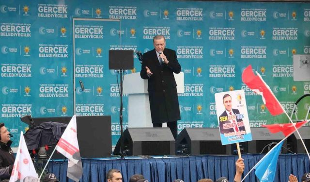 Cumhurbaşkanı Erdoğan: “Hiç kimsenin bizim gölgemizde yürüyüp dolaşmasına rıza göstermeyeceğiz
