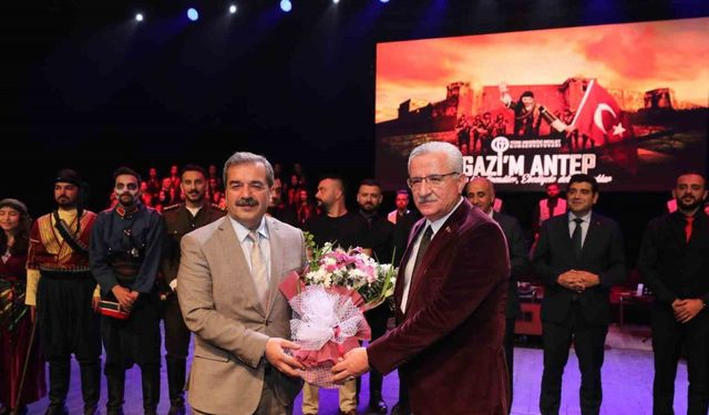 "Gazi’m Antep” konserini katılımcılar beğeniyle izledi