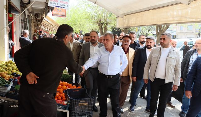 Midyat Belediye Başkanı Veysi Şahin'den esnafa ziyaret