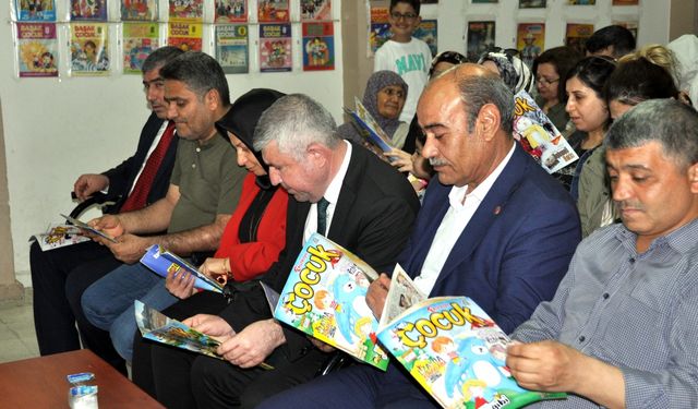 Çocuk dergilerinden oluşan sergi açıldı