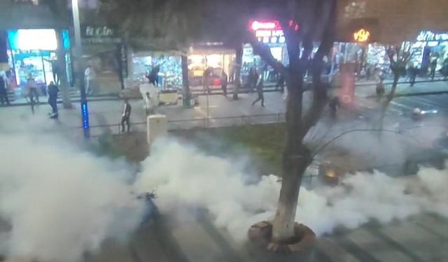 Protesto eden gruba polis müdahalesi: 4 gözaltı