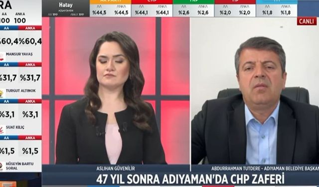 Tutdere: 'Besni’de sandıktan CHP çıktı'