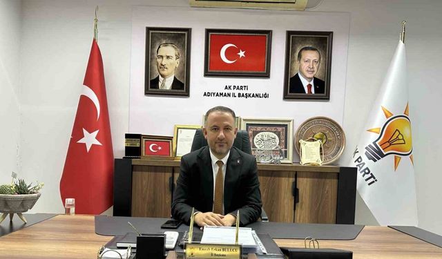 Adıyaman AK Parti İl Başkanı Bulucu istifa etti