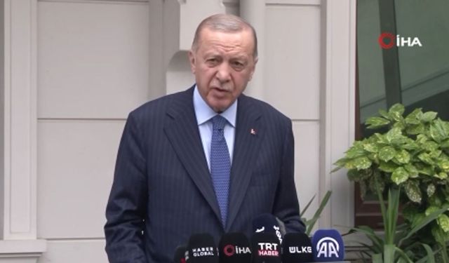 Cumhurbaşkanı Erdoğan'dan Önemli Açıklamalar