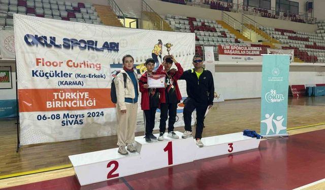 Türkiye Floor Curling Şampiyonasında Diyarbakır rüzgarı