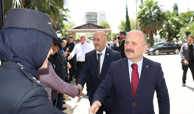 Adıyaman'da bayramlaşma töreni düzenlendi