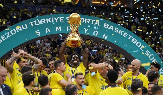 Basketbol Süper Ligi’nde şampiyon Fenerbahçe