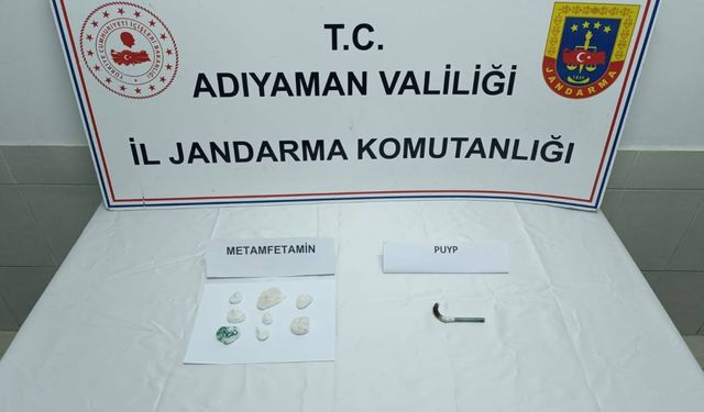 Adıyaman'da uyuşturucu tacirlerine operasyon: 1 gözaltı