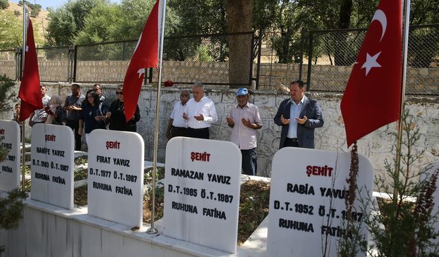 37 yıl önce PKK'lı teröristlerce katledilen 30 kişi anıldı