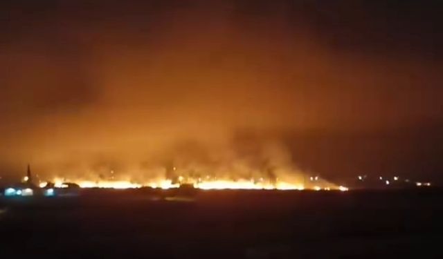 Mardin’de çıkan anız yangını söndürüldü