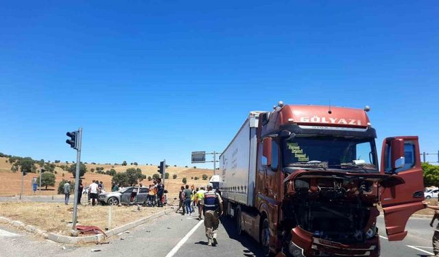 Trafik kazası: 1’i ağır, 5 yaralı