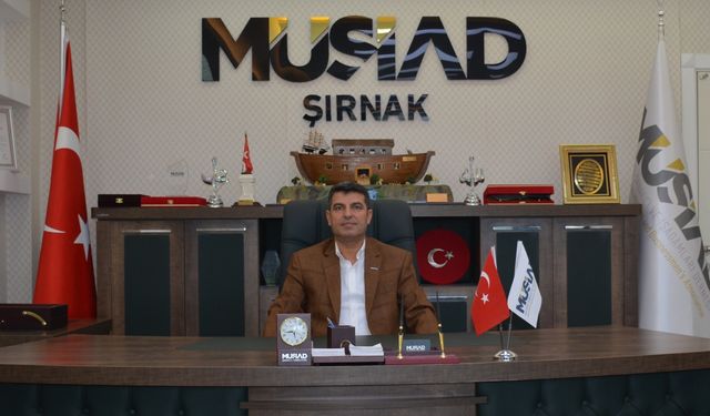 MÜSİAD Şırnak Temsilcisi Bilin'den Kurban Bayramı mesajı