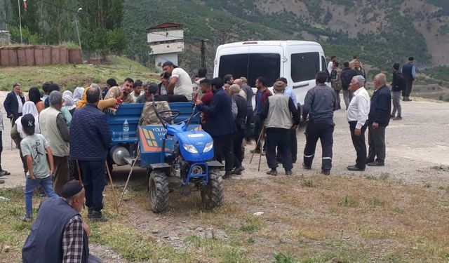 Hayvan otlatırken yıldırım isabet eden kişi yaralandı