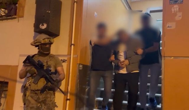 Terör örgütü DEAŞ operasyonunda 10 şüpheli yakalandı