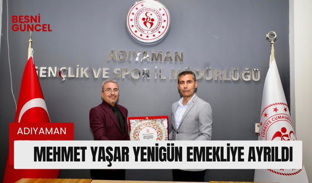 Başarılı Müdür Yenigün Emekliye Ayrıldı