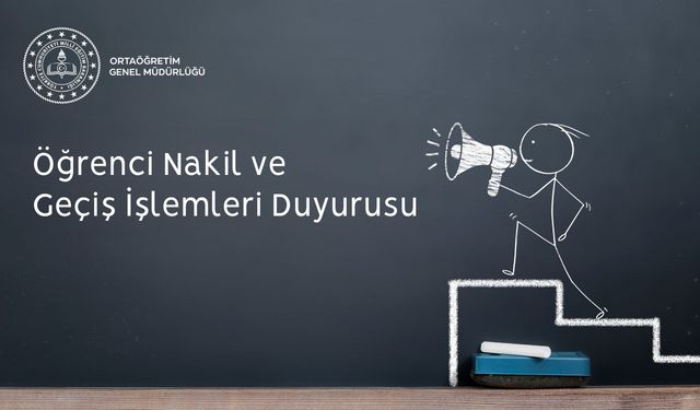 Öğrenci Nakil Ve Geçiş İşlemleri Hakkında Bilgilendirme