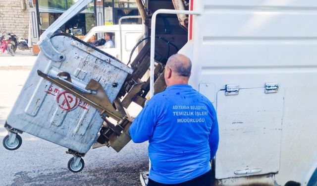 Adıyaman Belediyesi'nden çevre temizliği atağı