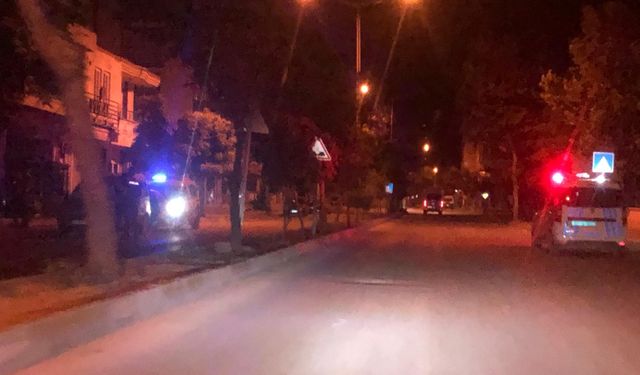 Adıyaman'da gece saatlerinde alkollü şahıslara polis müdahalesi 