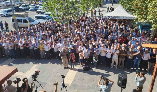 Adıyaman’da Hamas lideri Haniye için cenaze namazı kılındı