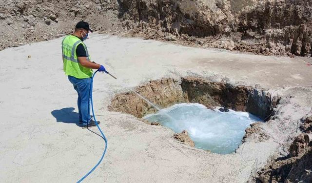 Adıyaman’da ilaçlama çalışmaları sürüyor