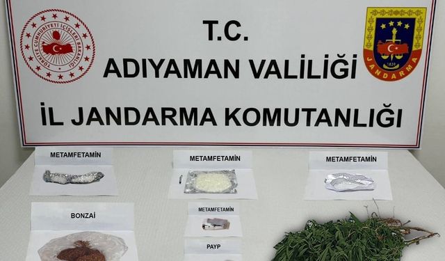 Adıyaman'da uyuşturucuya 27 gözaltı