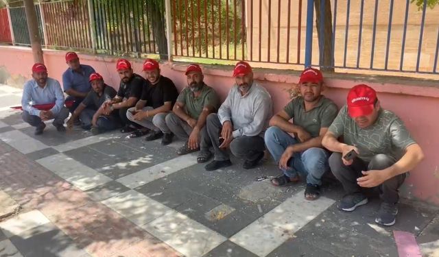 İşten çıkardığı işçiler oturma eylemi başlattı