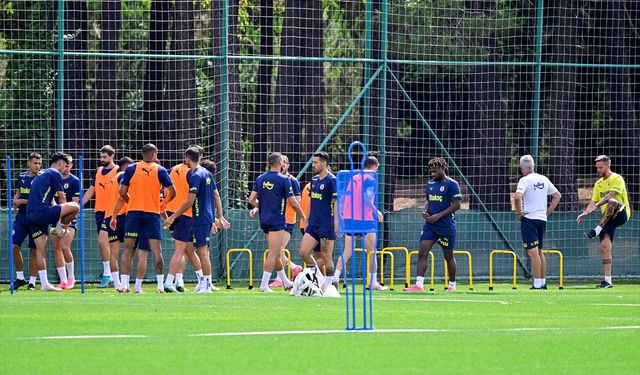 Fenerbahçe, Lugano maçının hazırlıklarını sürdürdü