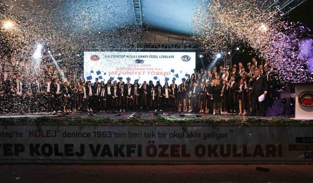 Gaziantep Kolej Vakfı’ndan YKS’de bireysel ve kitlesel başarı gururu